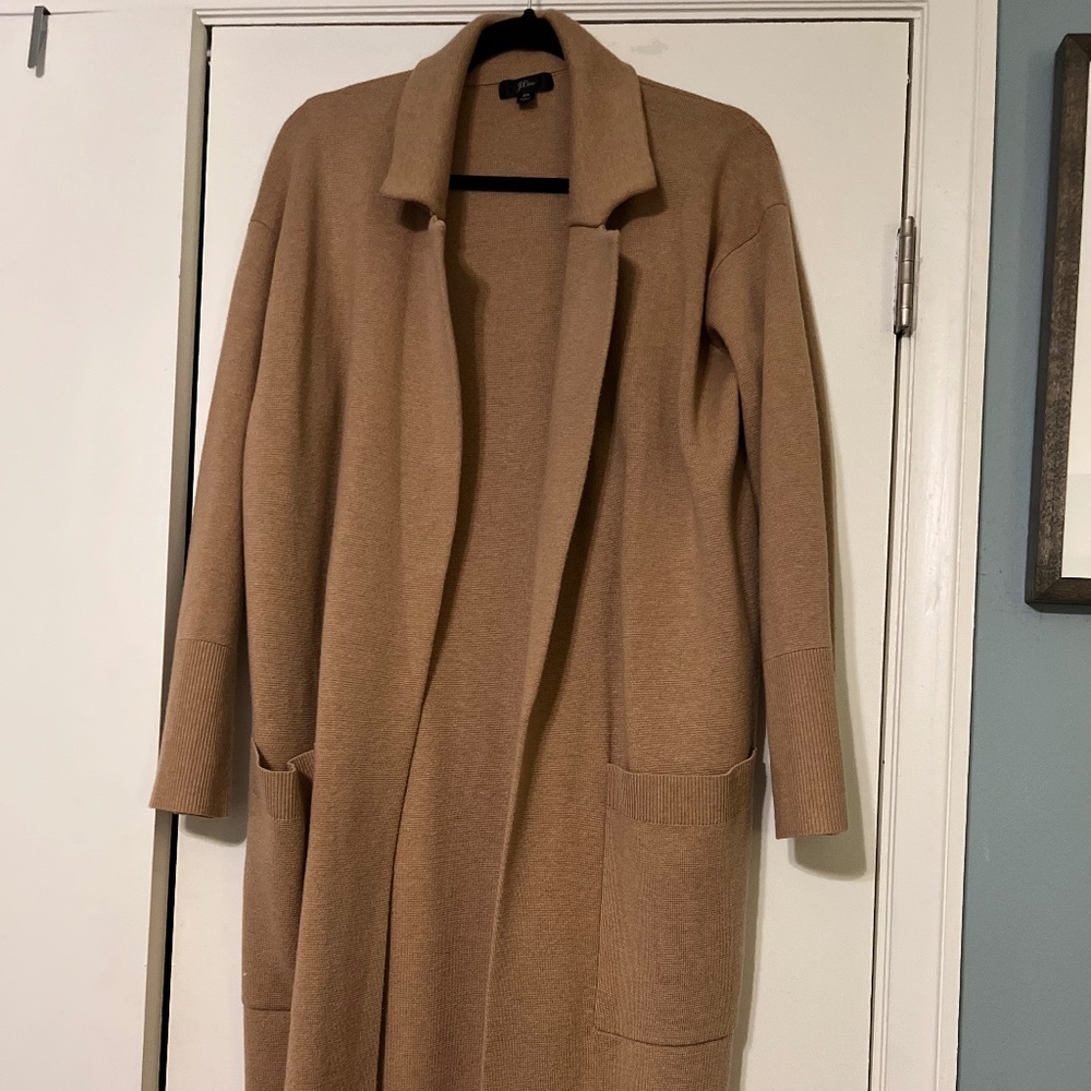 EUC J. Crew collared sweater blazer size XS